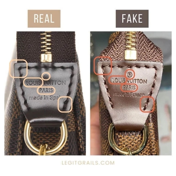KNOWING YOUR LUXURY! REAL VERSUS FAKE 💯👀 LOUIS VUITTON - Picture 12 of 14